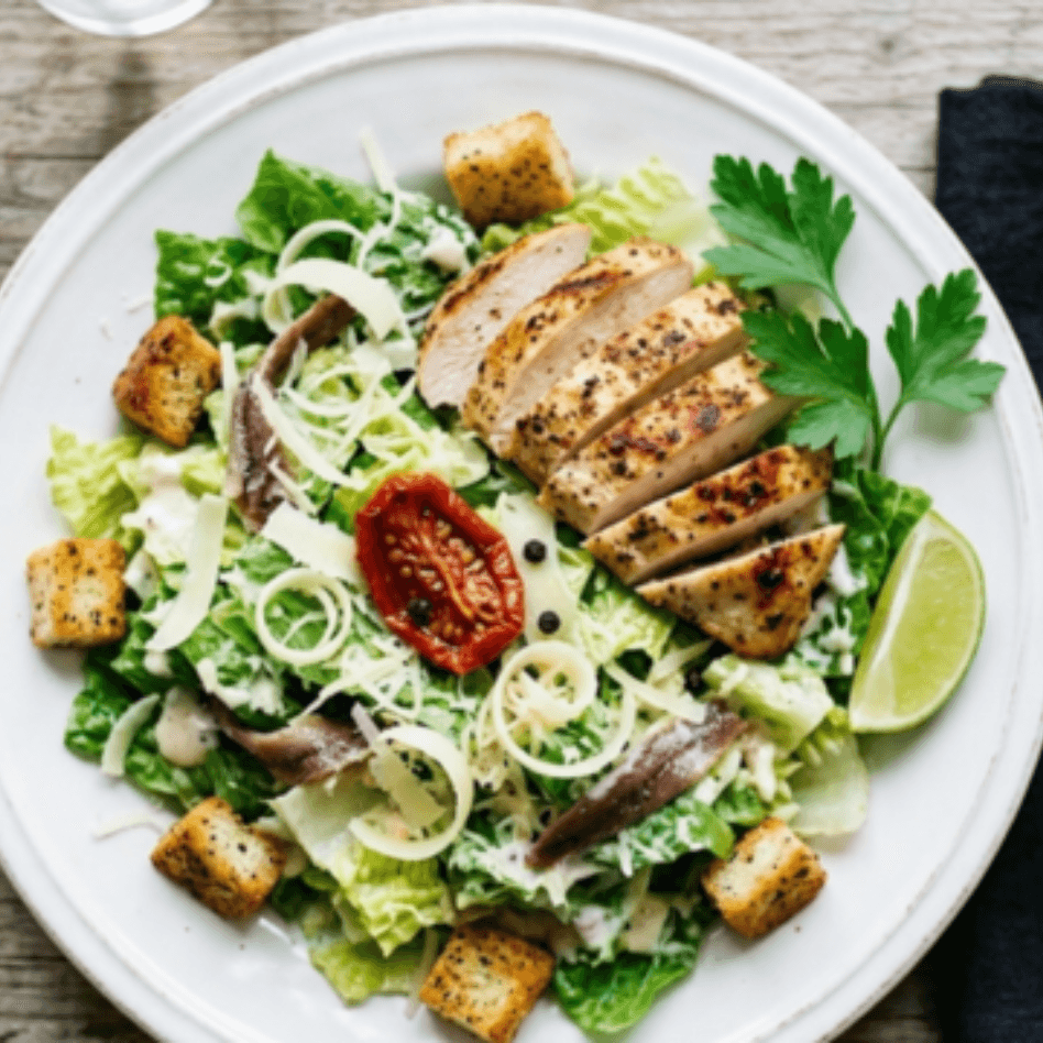 Large photo of a Caesar salad